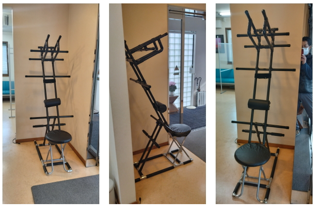 【ご報告】片山医院の待合室に、当院開発の「ムーブメントチェア」が導入されました